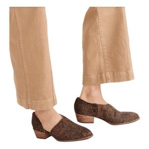 Madewell The Lucie Shoe in Spotted Calf Hair